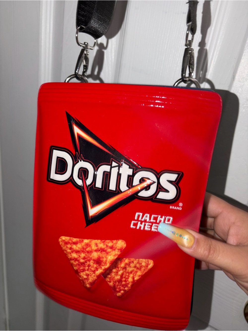 Doritos two tone crossbody bag
